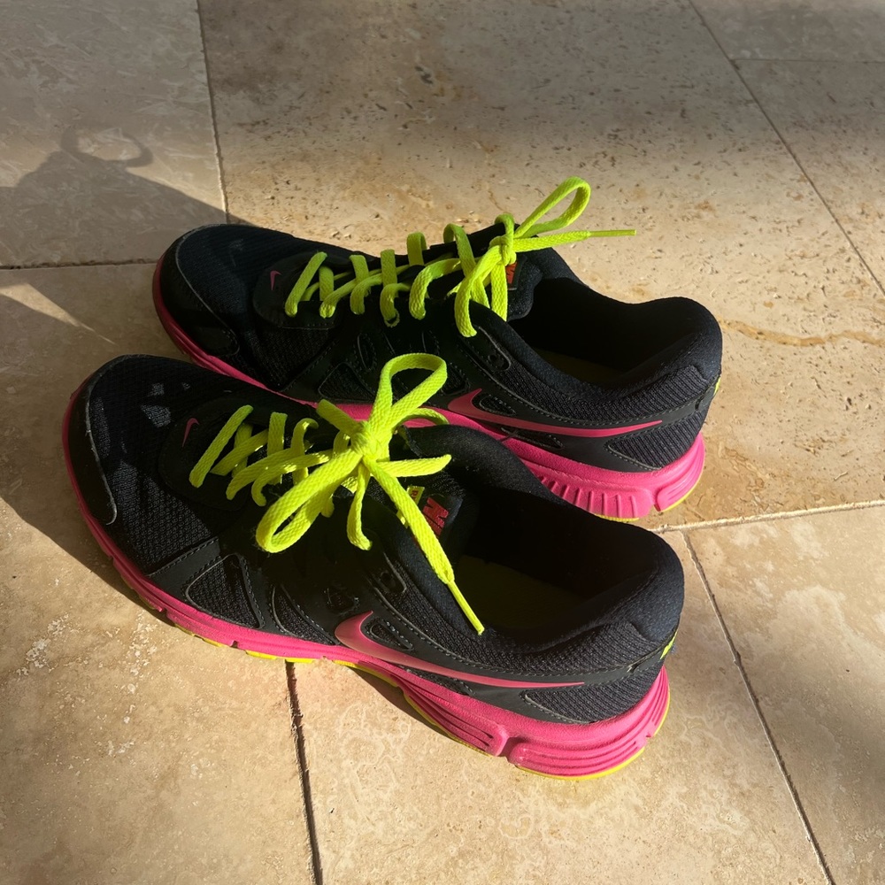 Nike sneakers.